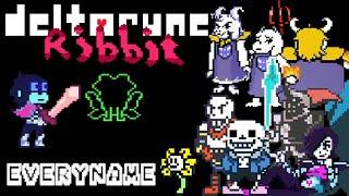 EveryName Secret Boss Fight | RIBBIT [ DELTARUNE MOD ]