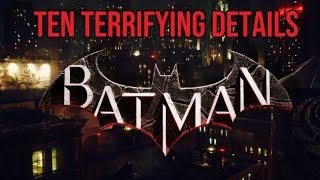 Ten TERRIFYING details in BATMAN ARKHAM SHADOW..