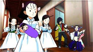 Shinobu and Giyu family drama (Demon Slayer VR)
