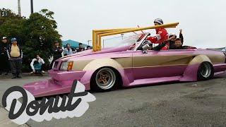 Crazy Car and Biker Gang (Bosozoku Outlaw Style): WTF Wednesdays | Donut Media