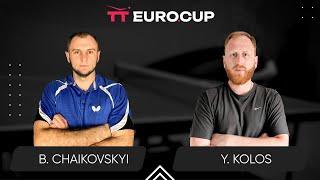 09:30 Bohdan Chaikovskyi - Yurii Kolos 31.10.2023 TT Euro.Cup Ukraine Professional TABLE 3