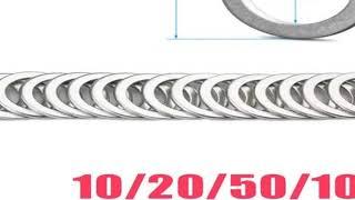 10/20/50/100PCS 20MM New Oil Drain Plug Crush Washer Gasket for Honda for Acura Replacement 94109-