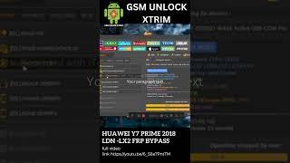 huawei y7 2018 frp FULL VIDEO LINK https://youtu.be/6_S8a7PntTM #frpbypass