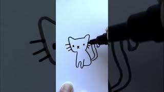 Cat Warped Filter Drawing Trend