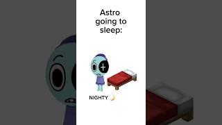 Dandy needs to let Astro sleep  #dandysworld #astro #dandy #sleep #rawr #ermwhatthesigma