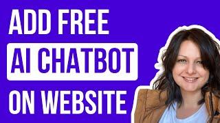 How To Add AI Chatbot To Website | AI chatbot on Wordpress | Free