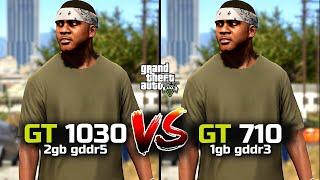 GTA 5/V GT 710 vs GT 1030