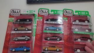 2023 Auto World 4 pack Target Exclusive Version A & B with ultra red chase