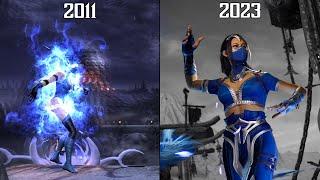 Kitana Fatal Blow (X-Ray) Evolution - Mortal Kombat 9-12 (2011-2023) 4K