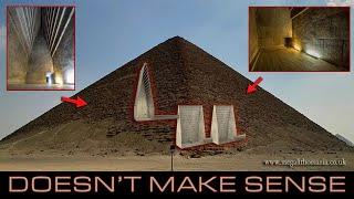 The Red Pyramid Makes No Sense | Exploring The Three Interior Chambers | Megalithomania