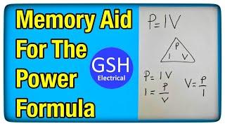 What is the Formula for Power  This Trick Will Help you Remember...