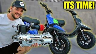 First ride on 70cc Stunt Engine & Giveaway Winner Chosen!