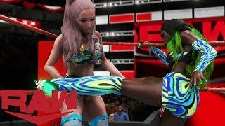 WWE 2K20 RAW NAOMI VS TEAM DANGEROUS