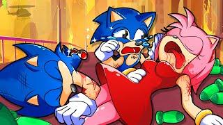 RIP Sonic & Amy, Sorry baby Sonic #1 - Sad Story - Sonic the Hedgehog 2 Animation - Cartoon Galaxy