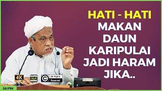 USTAZ SIDEK NOR - HATI  HATI BILA MAKAN KARIPULAI. JADI HARAM JIKA..