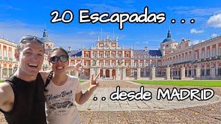  10 Consejos / Tips | 20 MEJORES ESCAPADAS desde MADRID | España | Guías Viajar | Travel Guide