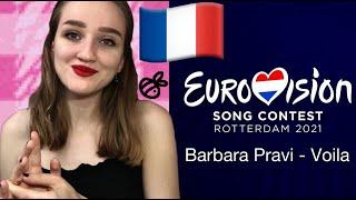 РЕАКЦИЯ - Франция - Евровидение 2021 - Barbara Pravi