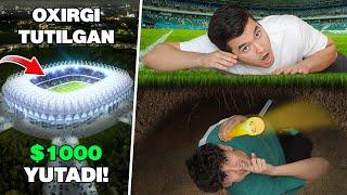 $1000 UCHUN BUNYODKOR STADIONIDA EKSTREMAL QUVLASHMACHOQ!