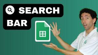 How to Create a Search Bar in Google Sheets