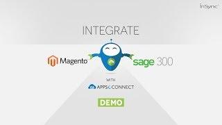 Integrate Sage 300 ERP and Magento Ecommerce store | APPSeCONNECT