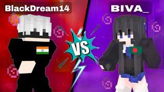 Indian Pvper vs Bangladeshi girl Pvper ||(180+) ms gameplay 