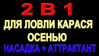 НАСАДКА НА КАРАСЯ ОСЕНЬЮ И АТТРАКТАНТ ДЛЯ РЫБАЛКИ НА КАРАСЯ #рыбалка2023 #дмитрийбуторов #рыбалка