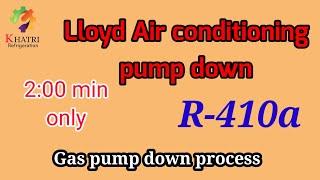 The Science of Pumping Down AC Systems R-410A Process