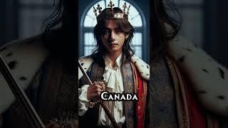 BTS Taehyung as King from different country's |BTS V Ai Generated images 7/7#bts #taehyung