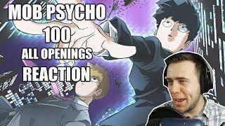 Mob Psycho 100 All Openings REACTION