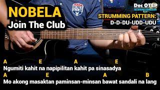 NOBELA - Join The Club (Guitar Tutorial with Chords Lyrics)