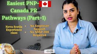 Easiest Canada PR pathway || Nova Scotia PNP without Employer Support || Nova Scotia Express Entry