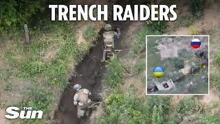 Ukrainian troops storm trenches as Russians pushed back and Putin forced to get aid from North Korea