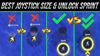Joystick Guide (PUBG MOBILE &BGMI )Joystick Size & Fix joystick lock problem&Fast Jiggle Tutorial