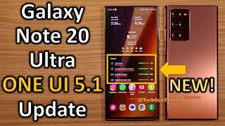 Note 20 Ultra One UI 5.1 update! 10+ NEW features and changes 