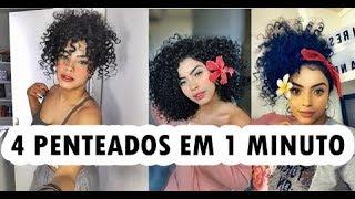 4 PENTEADOS em 1 MINUTO l por THAMIRES STEPHANE