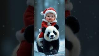 Christmas Cheer on the Runway  | Magical Baby & Animal FashionMoments#babyfashion#adorablefashion