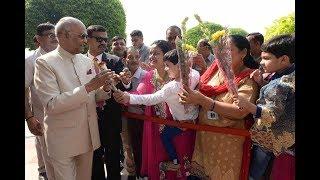 President Kovind receives greetings from all walks of life on Diwali