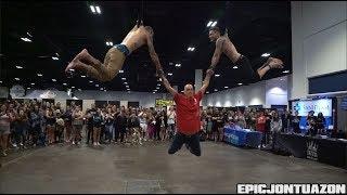 Ian Bell and Chase Nolan ABM See Saw Suspension | Tampa Tattoo Arts Convention 2018 | Villain Arts