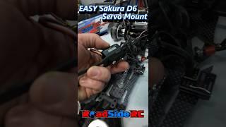 EASY Top-mount Servo Mod for Sakura D6!  DO THIS!