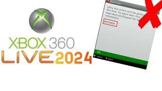 How to get Xbox live on Xbox 360 in 2024 without errors or deleting storage!