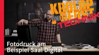 Fotodruck am Beispiel Saal Digital  ON AIR TECHNIK  Krolop&Gerst