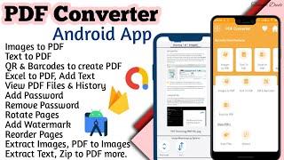 How to Create PDF Converter Tool App Source code free