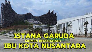 IKN TERKINISUKSES KIRAB BENDERA DUPLIKAT MERAH PUTIH-TEKS PROKLAMASI - ISTANA NEGARA IKN [10-8-24]