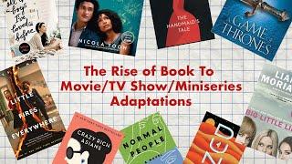 the rise of book to movie adaptations