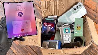 Samsung Z Fold5 incoming Call Search Phone Alarm Clock Redmi 9C/10/ 13Pro Android 15 Vs iOS 16