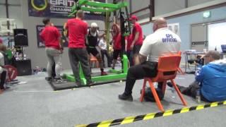 unique fitness 70year old rob todd squats 160kg@99kg@ gpc british finals