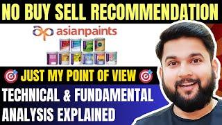 Asian Paints Share Analysis | Complete Fundamental & Technical Review | Durgesh Bhardwaj