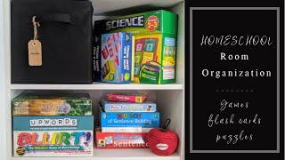 Homeschool Organization | Games | Flashcards | Puzzles