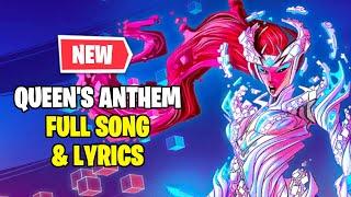 Fortnite QUEEN'S ANTHEM lyrics (Cube Queen Song) Music Pack | Lobby Track