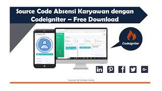 Aplikasi Absensi Karyawan Berbasis Web dengan Codeigniter - Free Source Code